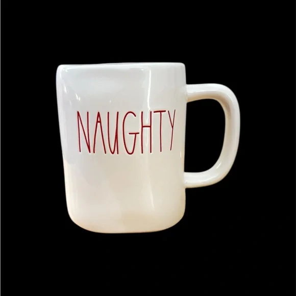 Rae Dunn Naughty/Nice Mug - Picture 1 of 3